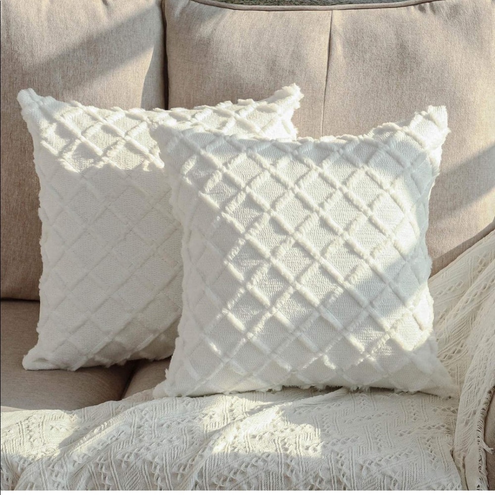 DEELAND Pack of 2 Decorative Pillow Covers 20x20